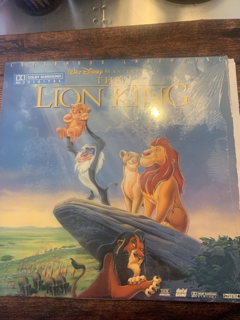 Disney Masterpiece The Lion King LaserDisc Letterbox Edition Digital Surround NT